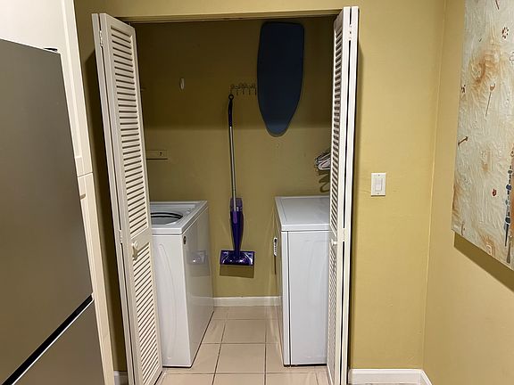 Laundry area