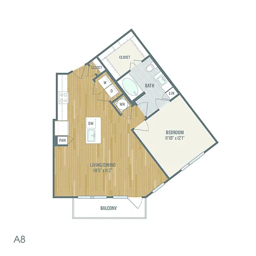 Floor plan A8