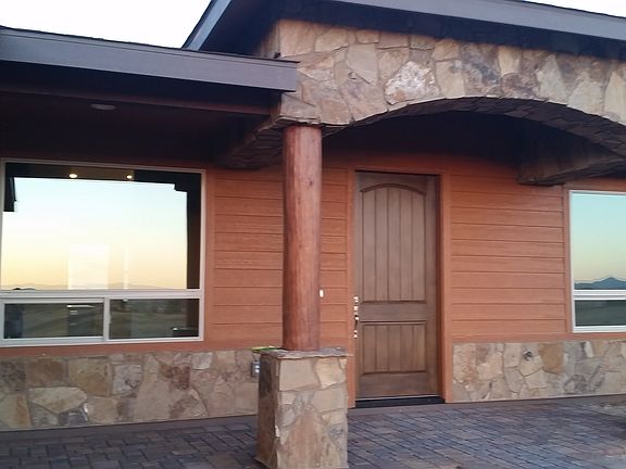 massive rock portico