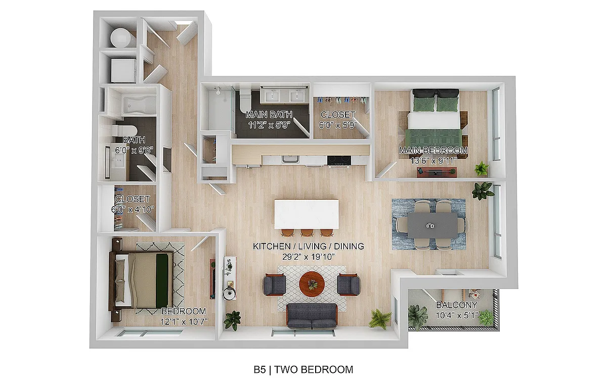 Floor plan B5