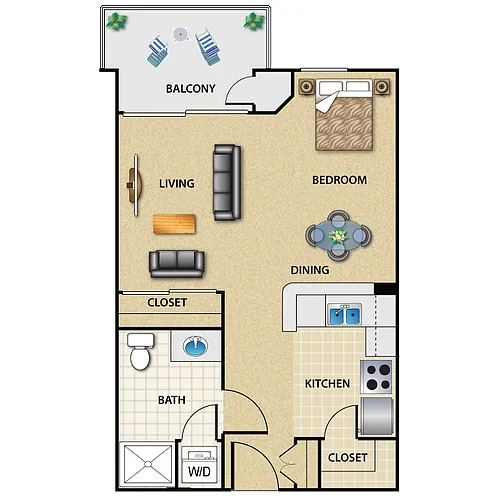Floor plan Plan A Studio