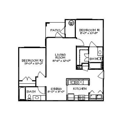 Floor plan The Pamlico