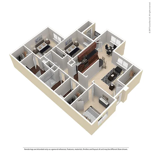 Floor plan 3X2 A Luxury