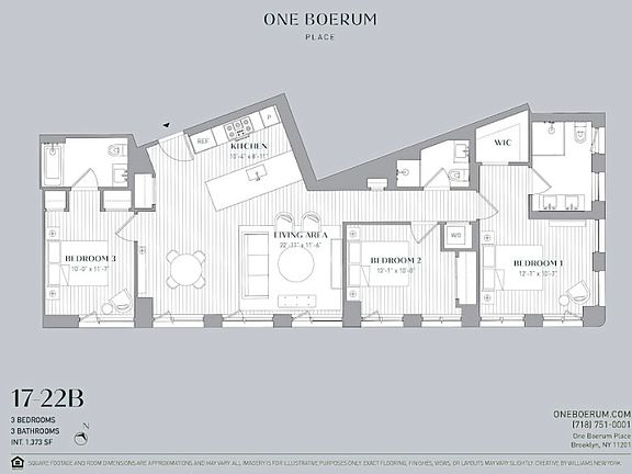 2nd image of 1 Boerum Pl #17