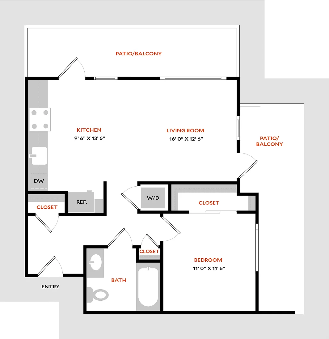Floor plan Plan 1N