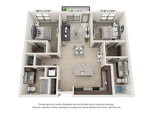 Floor plan Millers