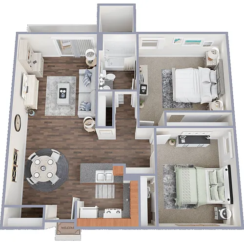 Floor plan Broadway (21A)