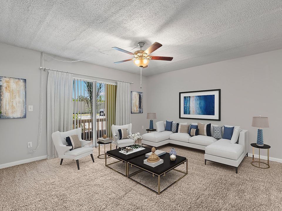 Large Living Room with Patio Access