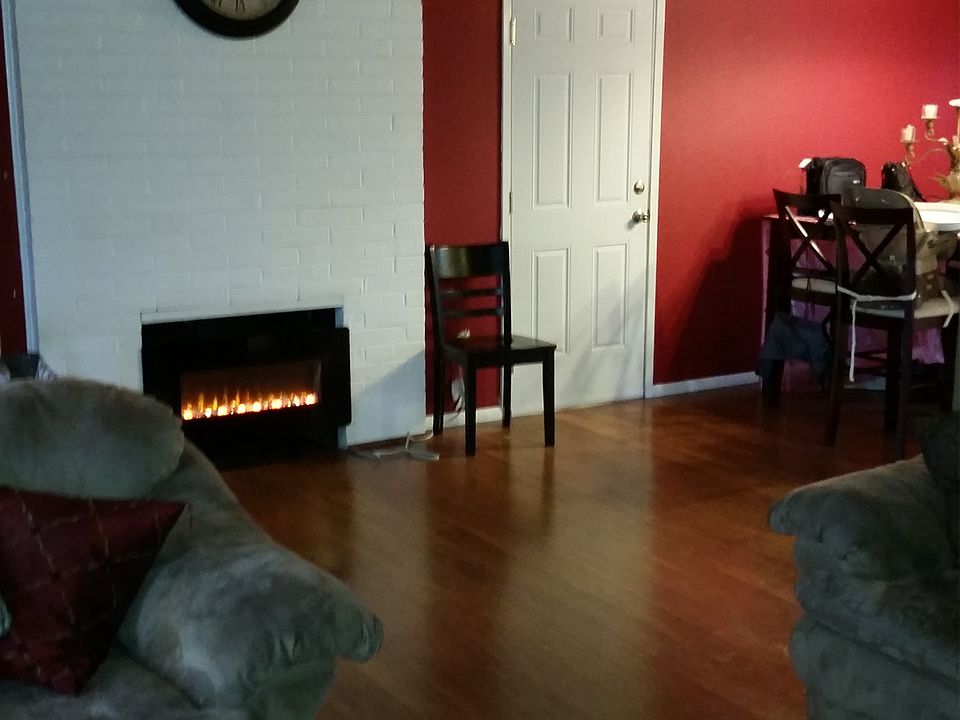 Lovely and Spacious living area with hardwood floors