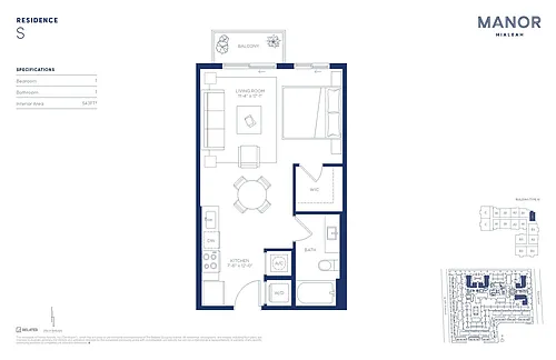 Floor plan S