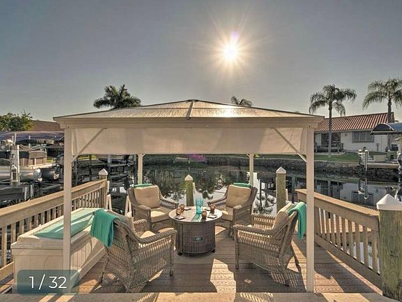 Enjoy your day on the deck dock over the water