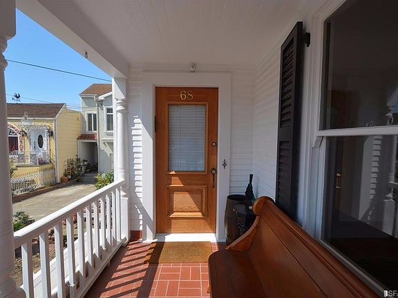 Inviting and sunny veranda