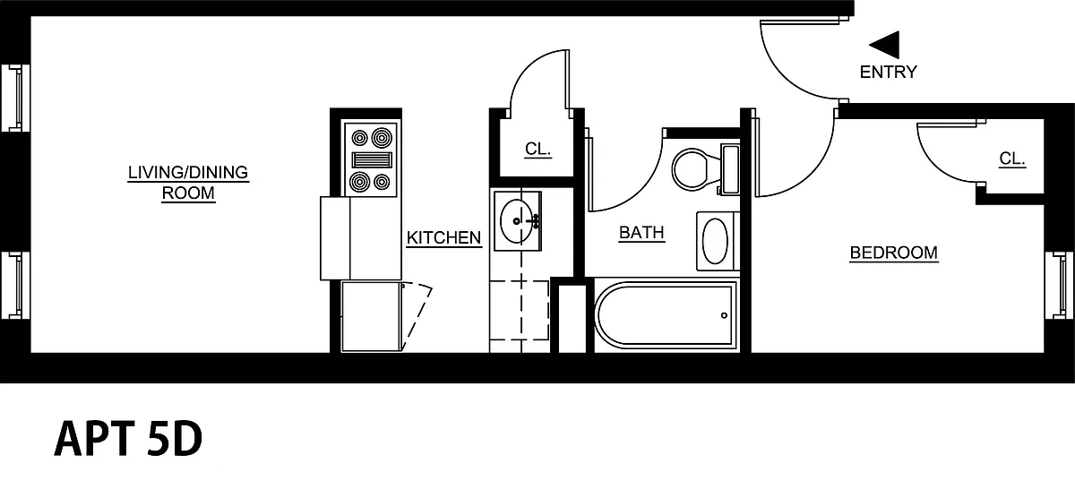 Building Photo - 426 W 49th St #5D