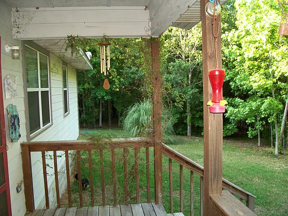 Front porch view - lots of trees