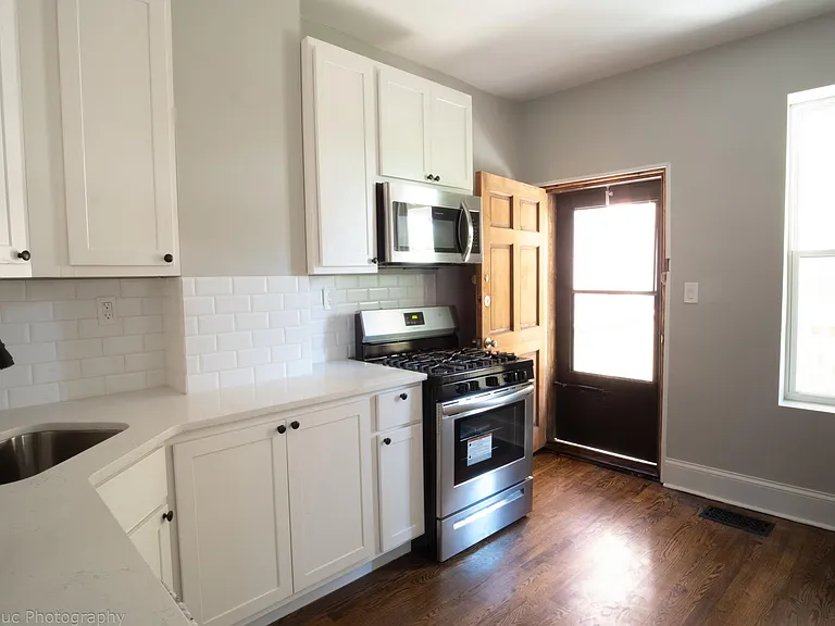 Kitchen w/ front door