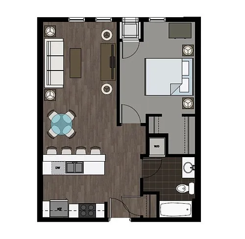 Floor plan A1