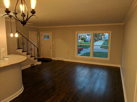 View from dining area