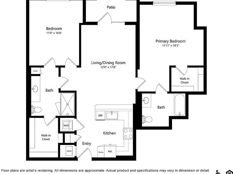2x2E | 2x2 | 1251 sq ft 2x2E | 2x2 | 1251 sq ft