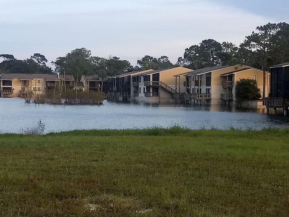 View of Units from Across the Lake