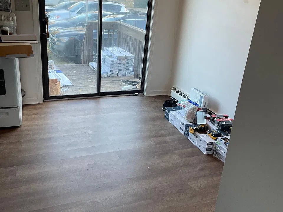 Dining Area with walk out