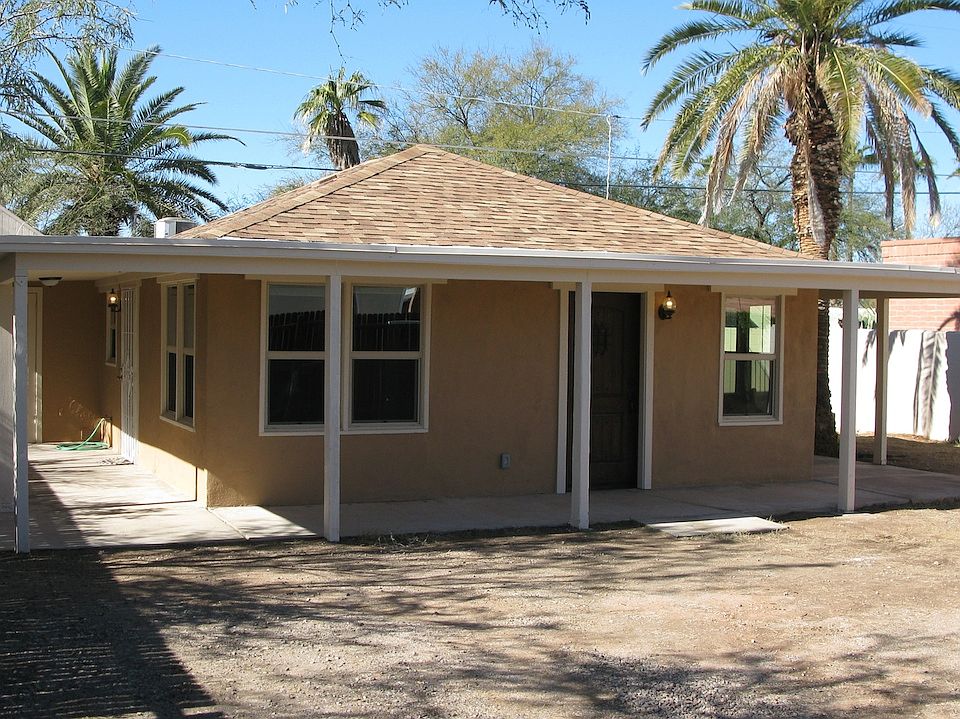 Front & South Side of Patio