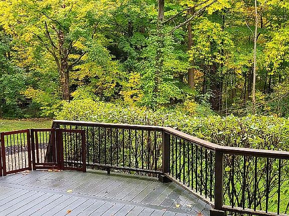 Deck off living room