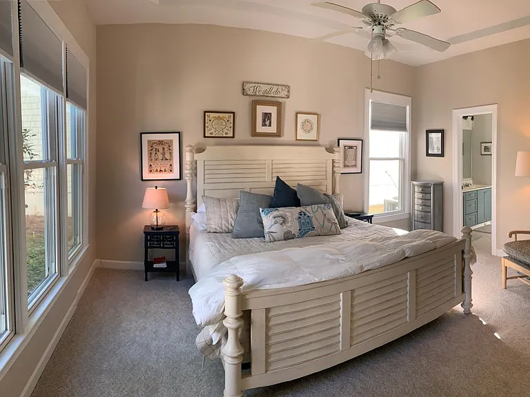 Master Bedroom Overlooking Hole 12