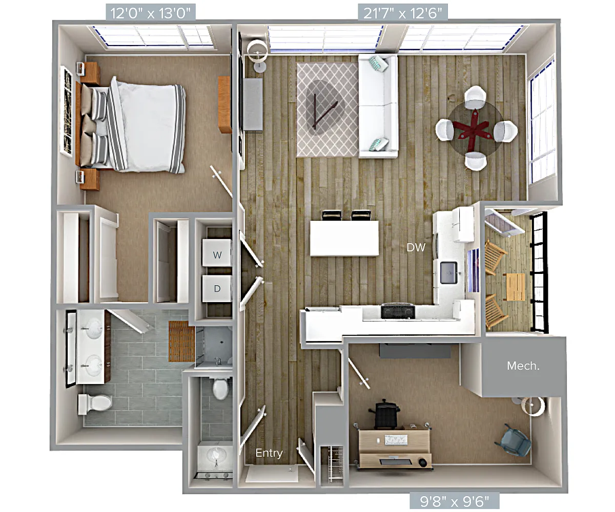 Floor plan A8D-1039-A