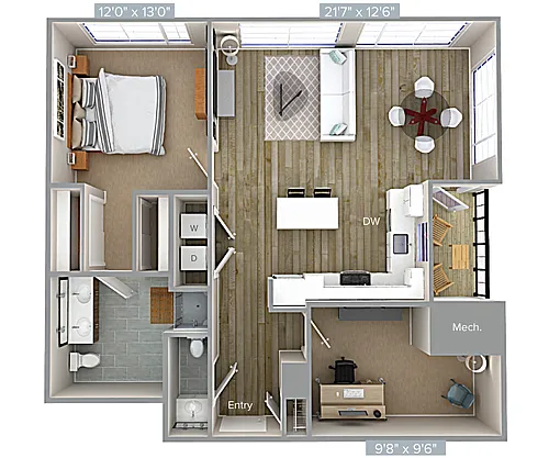 Floor plan A8D-1039-A