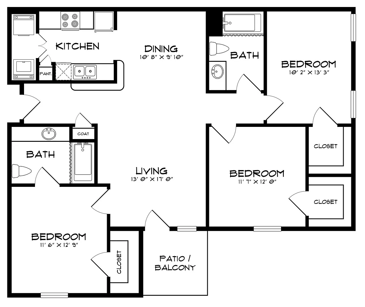 Floor plan C