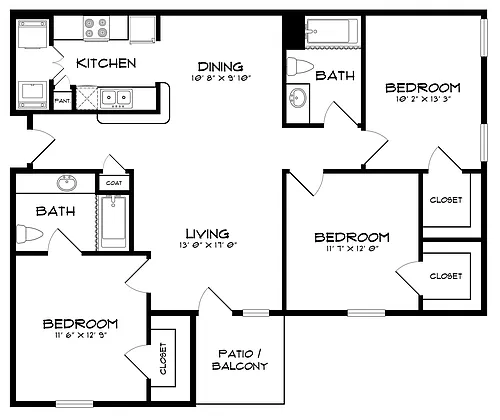 Floor plan C