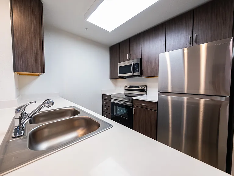 Two Bedroom - Kitchen with ample counter space