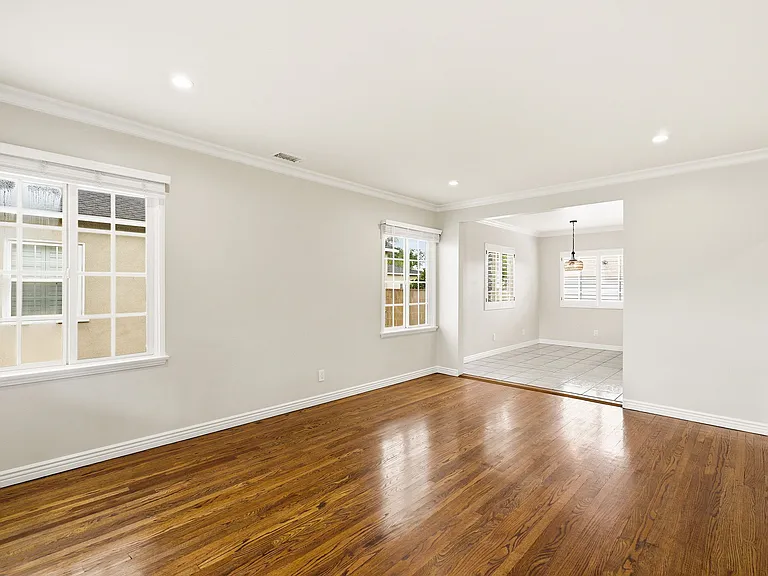 Livingroom w/ view of dining