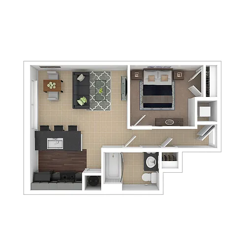 Floor plan Bellevue