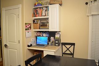 Built in desk
