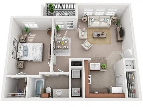 Floor plan The Daisy