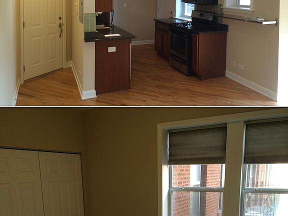 Kitchen and bedroom