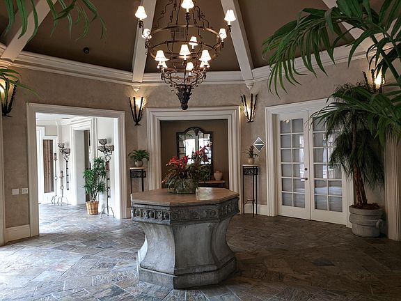 Clubhouse foyer