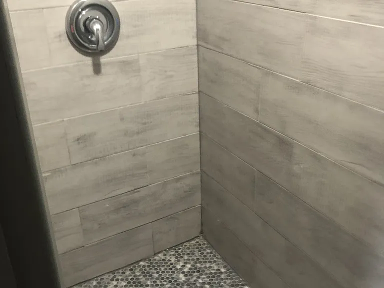 Master bedroom full shower