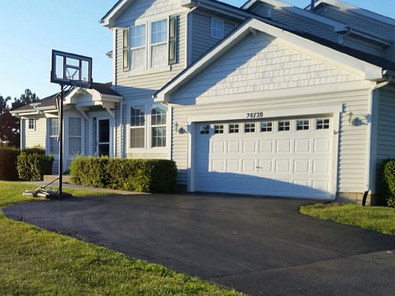 Exterior; 2.5 car garage