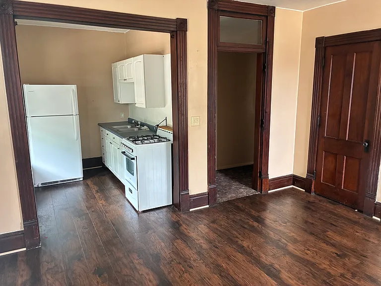 Kitchen and living room