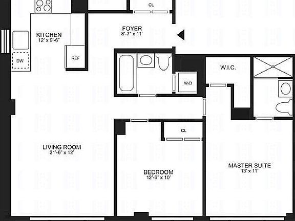 2nd image of 201 W 17th St APT 8C