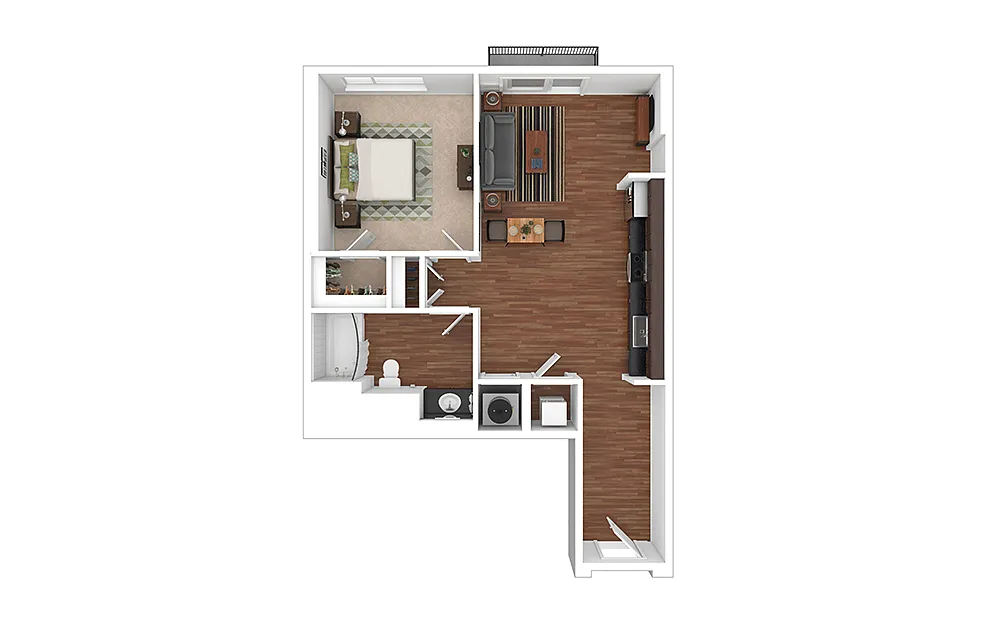 Floor plan The Commodore