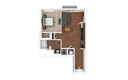 Floor plan The Commodore