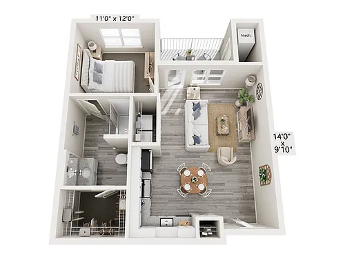 Floor plan Dominion