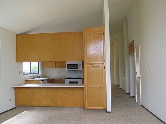 View of kitchen from the family room