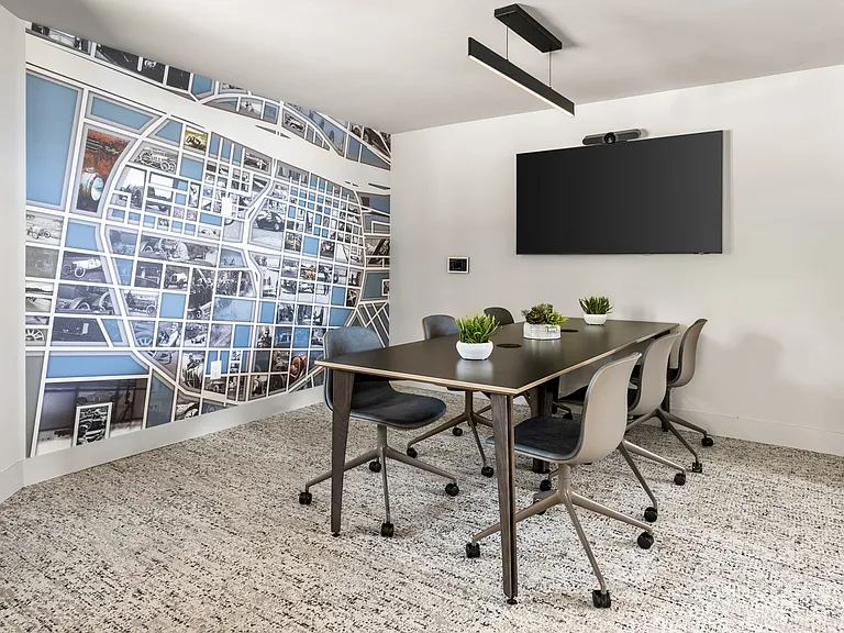 Stay productive in a modern coworking space.