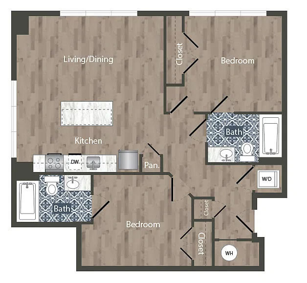 Floor plan B6B