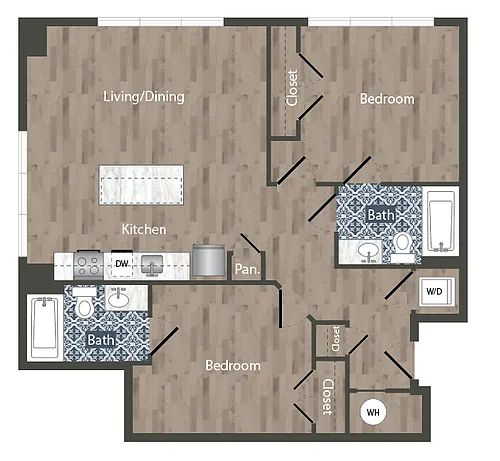 Floor plan B6B