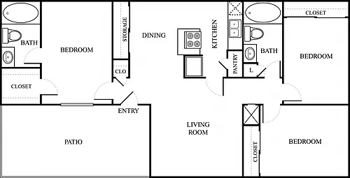 Floor plan C1